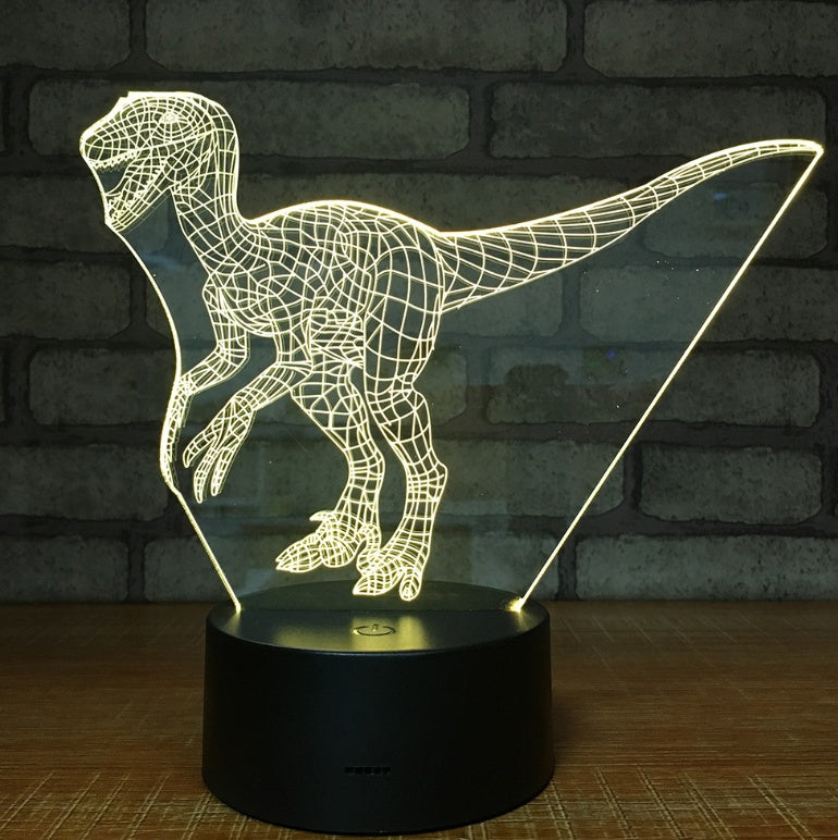 Electronic products led creative gift table lamp plug-in cartoon 3d night light bedroom atmosphere lamp - Prime Warehouse