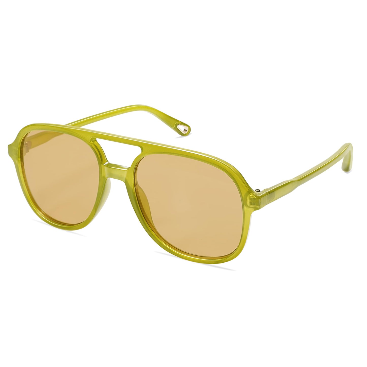SOJOS Retro Polarized Aviator Sunglasses Womens Mens Classic 70s Vintage Trendy Square Aviators SJ2174