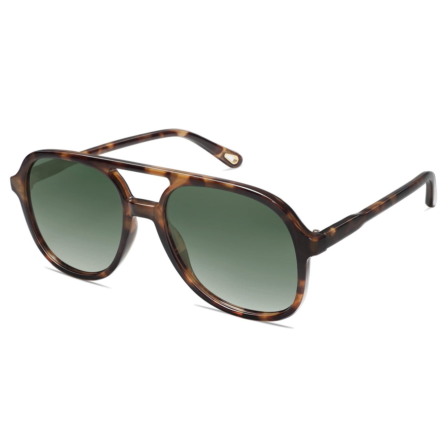 SOJOS Retro Polarized Aviator Sunglasses Womens Mens Classic 70s Vintage Trendy Square Aviators SJ2174