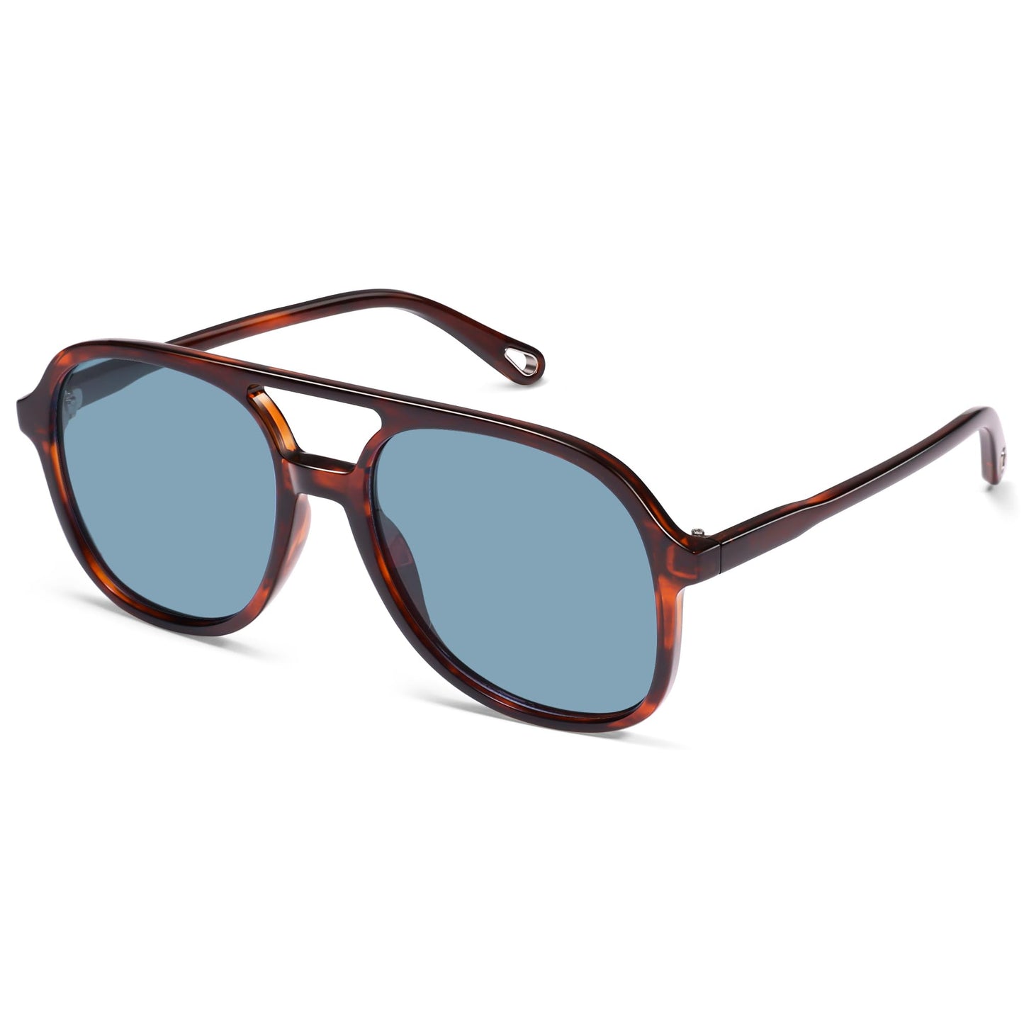SOJOS Retro Polarized Aviator Sunglasses Womens Mens Classic 70s Vintage Trendy Square Aviators SJ2174