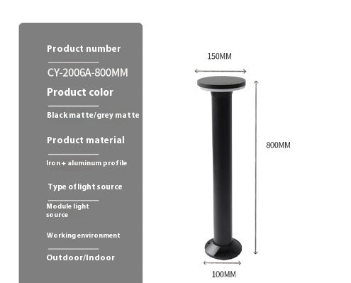 LED Outdoor Lawn Lamp Solar Lawn Lamp Courtyard