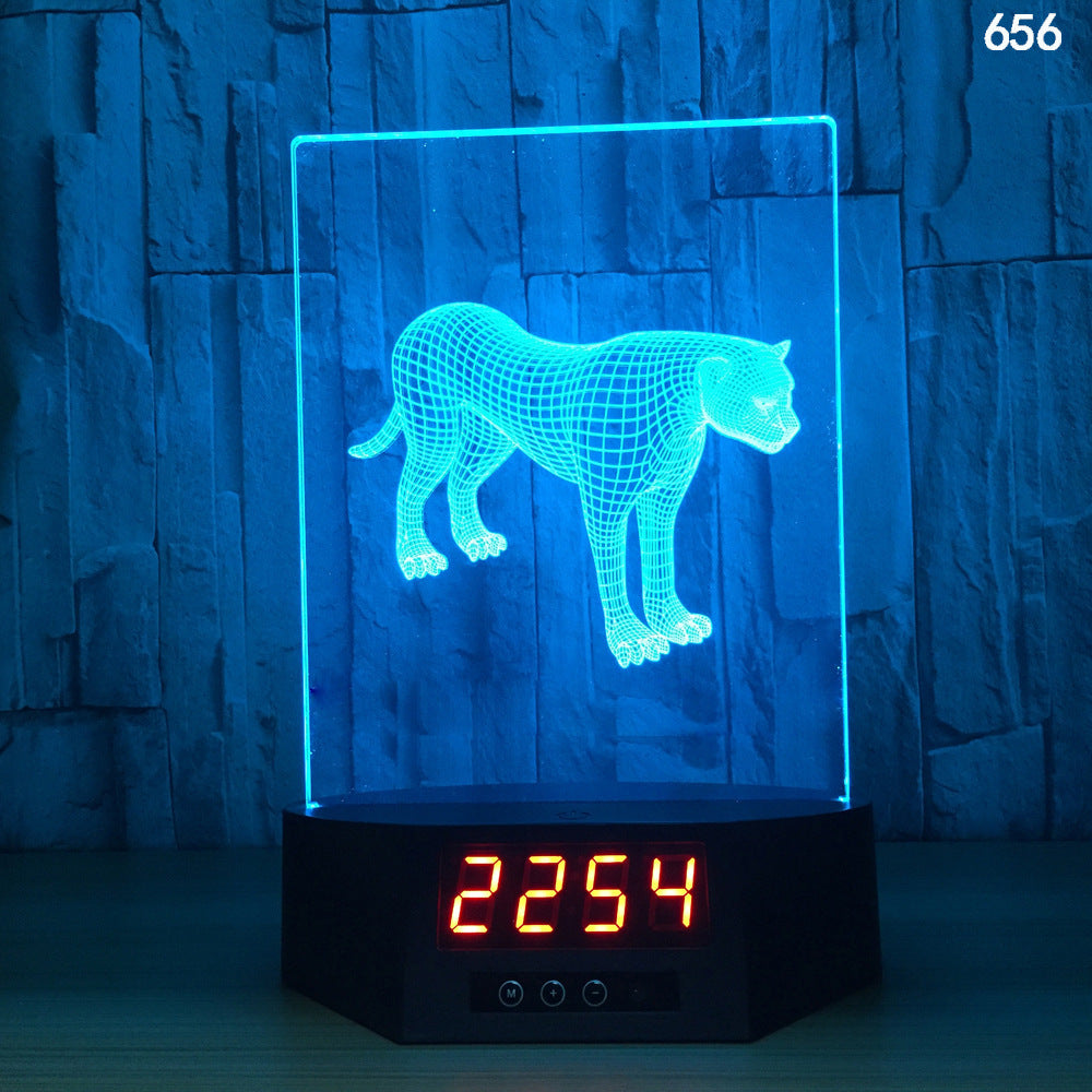 Explosion electronic products glowing dolphin 3d night light creative gift led wireless charging table lamp - Prime Warehouse