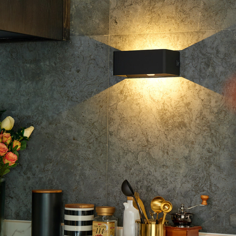 Usb Charging Wireless Led Wall Lamp - Prime Warehouse
