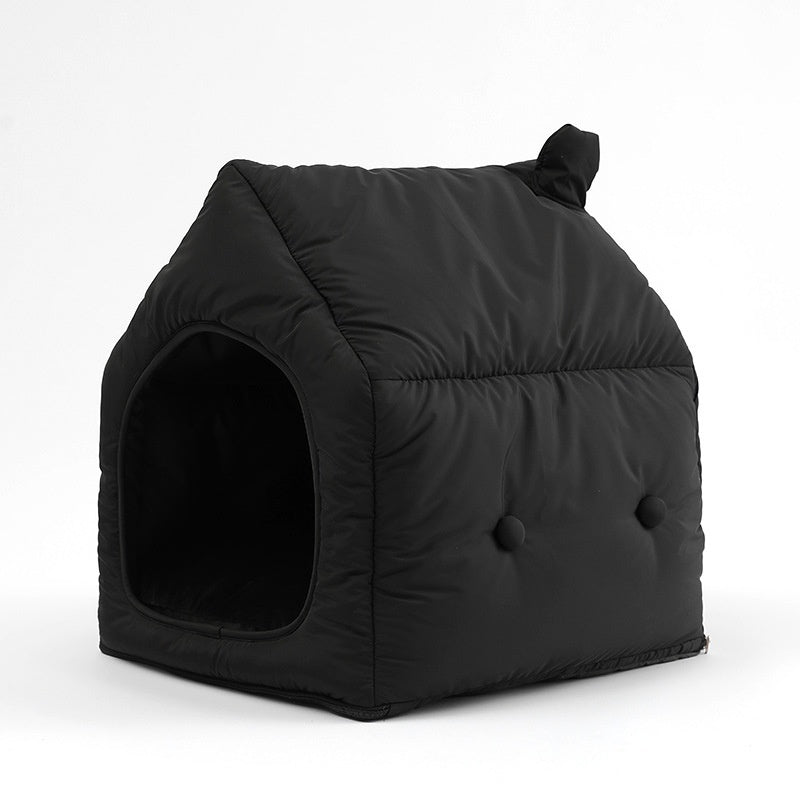 Cozy Winter Warm Kennel Cat Mat Detachable