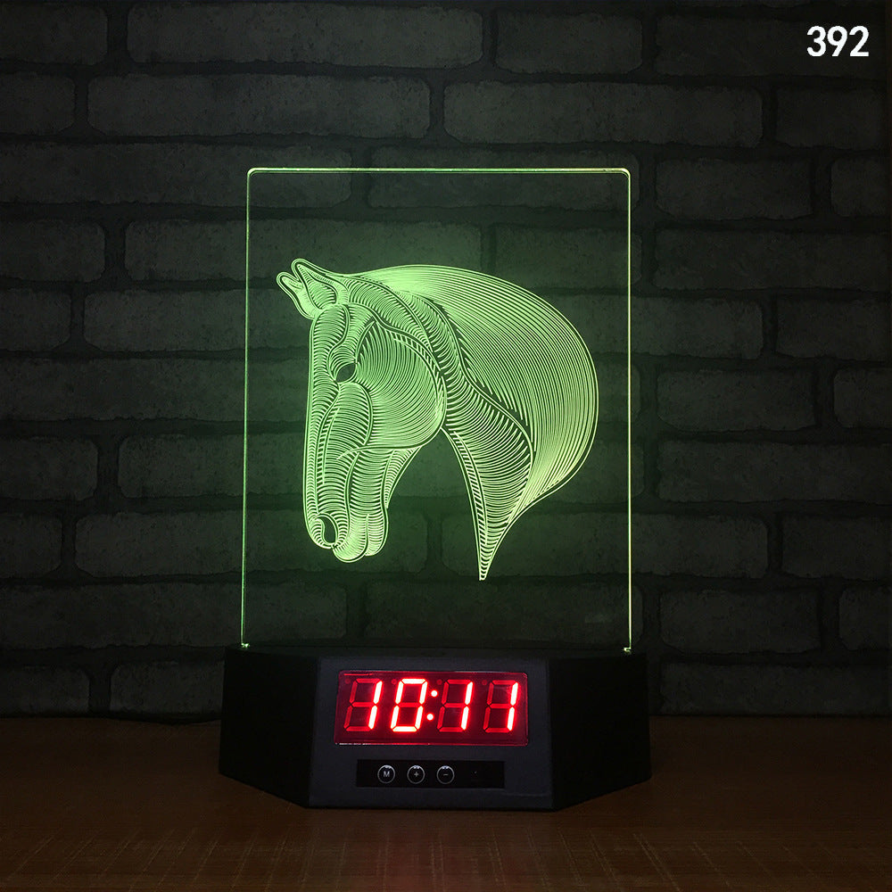 Explosion electronic products glowing dolphin 3d night light creative gift led wireless charging table lamp - Prime Warehouse