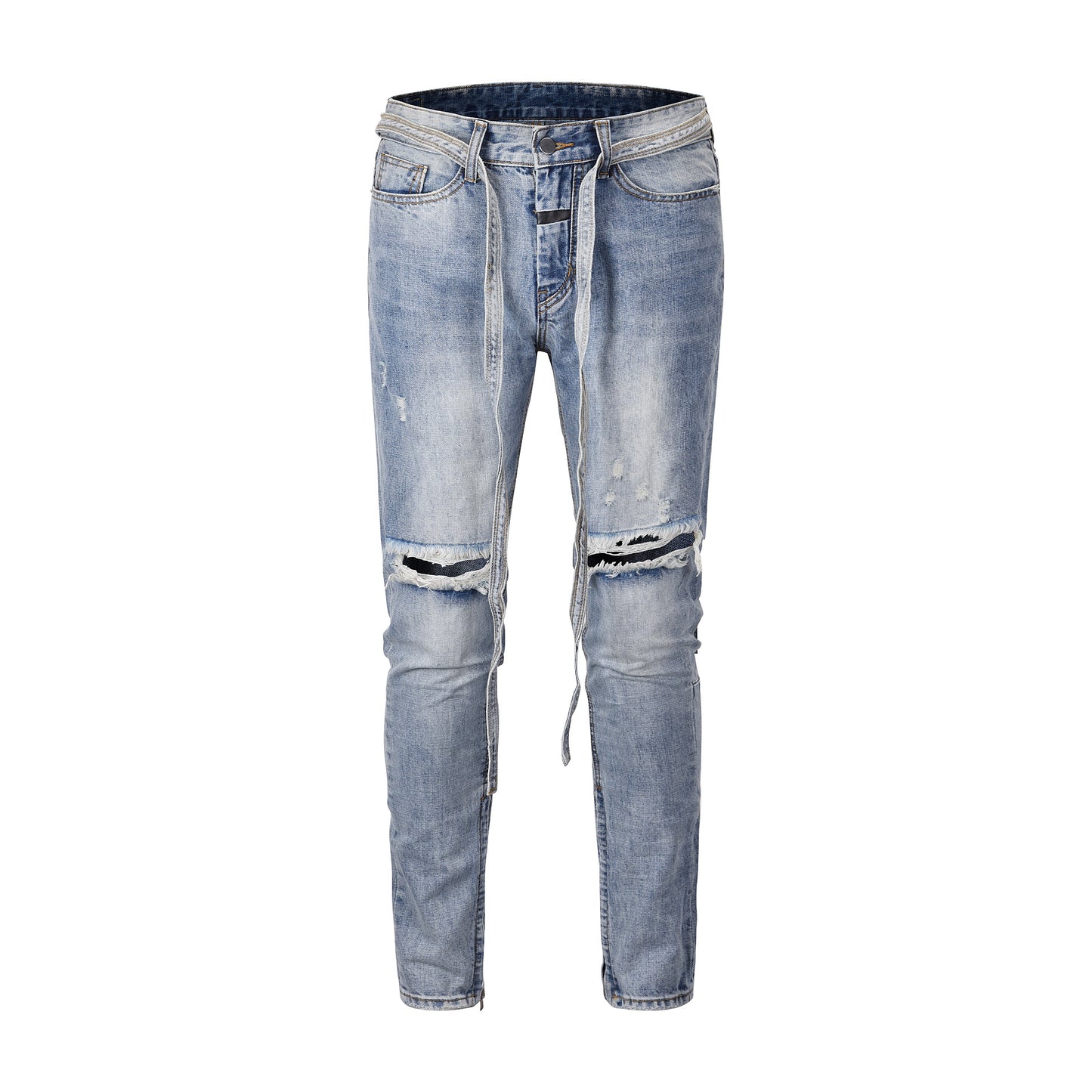 Zippered Jeans - Prime Warehouse