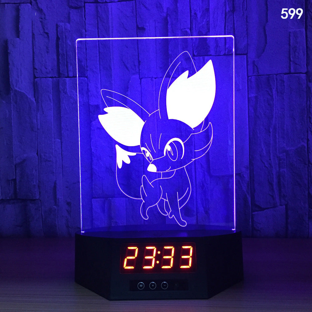 Explosion electronic products glowing dolphin 3d night light creative gift led wireless charging table lamp - Prime Warehouse