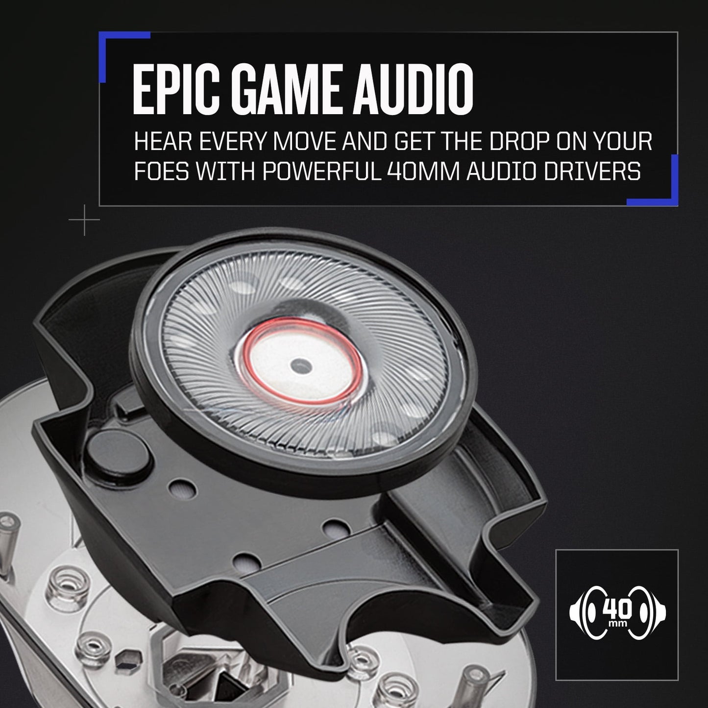 400 GEN 2 HS Gaming Headset for Video games, Mobile phones & PC