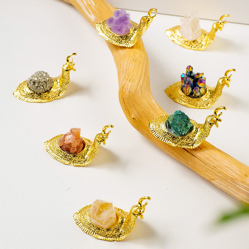 Natural Crystal Home Office Desk Ornament