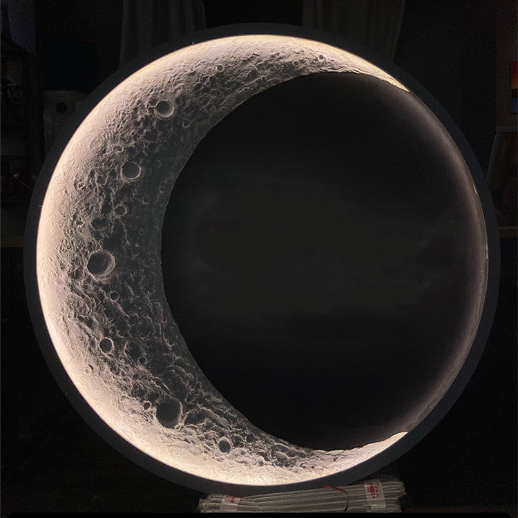 Round Wall Lamp Of Living Room Background Wall - Prime Warehouse