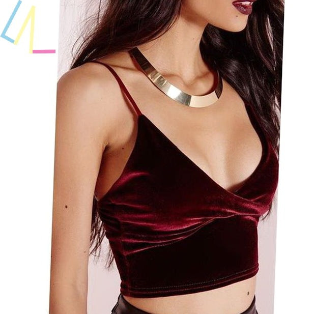 Sexy Top Summer Crop Tube Top Women Camis Shirt Tank Fitness - Prime Warehouse