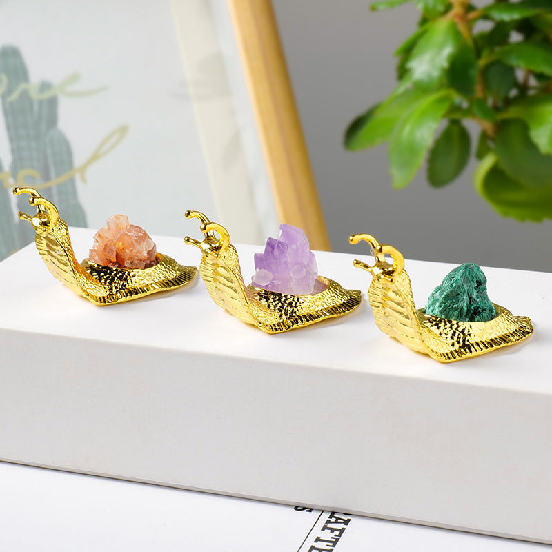Natural Crystal Home Office Desk Ornament