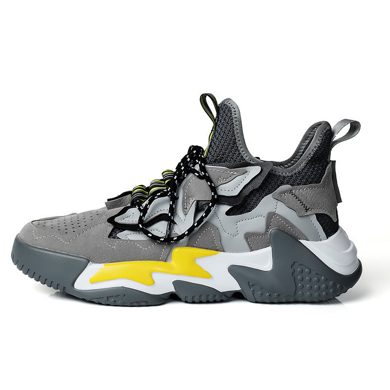 Thick-soled And Breathable Student Fly-woven Mesh Casual Sneakers - Prime Warehouse