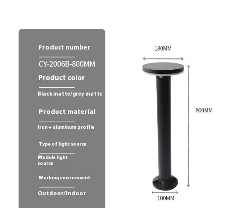 LED Outdoor Lawn Lamp Solar Lawn Lamp Courtyard
