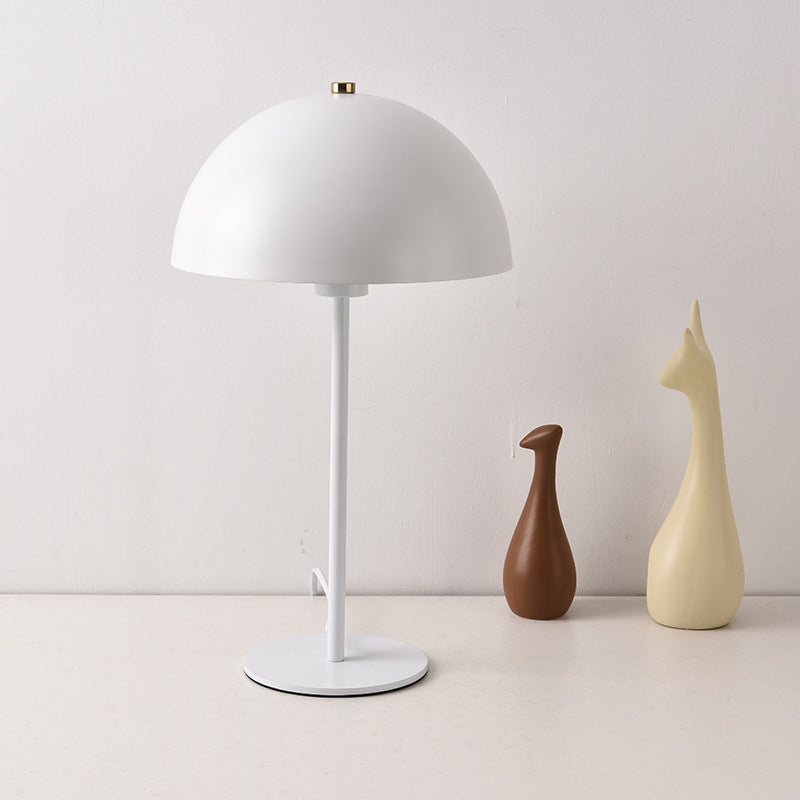 Mushroom Table Lamp Hat Bedroom Bedside Creative Iron LED Table Lamp - Prime Warehouse