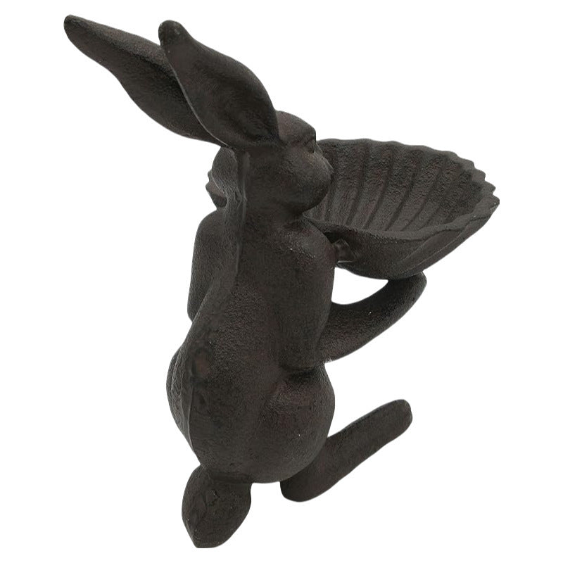 European And American Gardening Rabbit Bird Food Pot Crafts Garden Home Villa Ornaments - Prime Warehouse