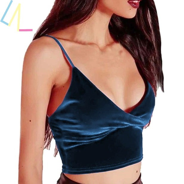 Sexy Top Summer Crop Tube Top Women Camis Shirt Tank Fitness - Prime Warehouse