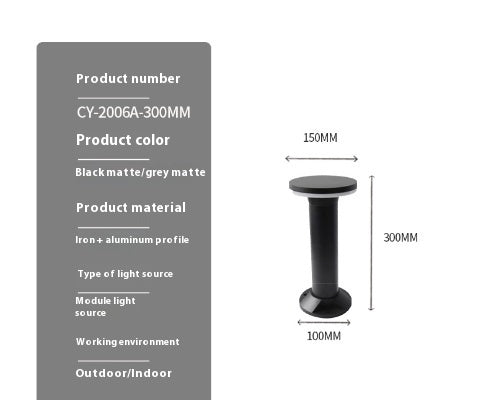 LED Outdoor Lawn Lamp Solar Lawn Lamp Courtyard