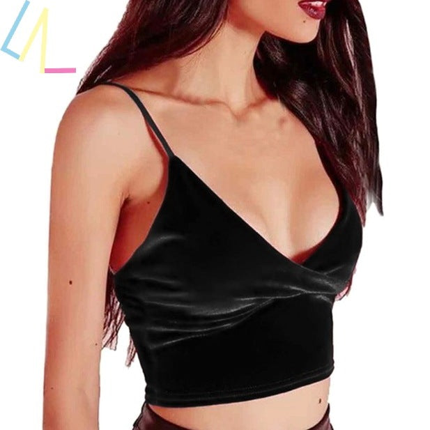 Sexy Top Summer Crop Tube Top Women Camis Shirt Tank Fitness - Prime Warehouse