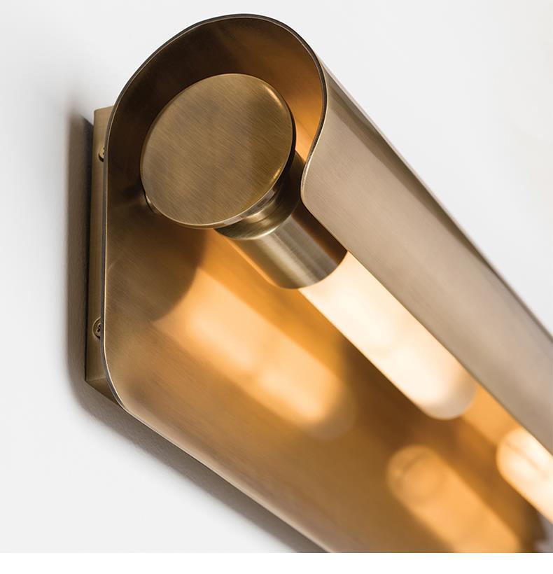 Simple Living Room Copper Wall Lamp - Prime Warehouse