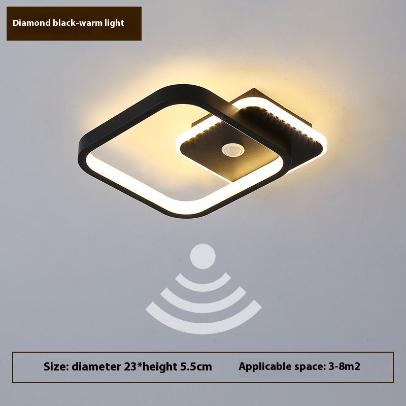 Human Led Induction Lamp Aisle Corridor Ceiling Lamp
