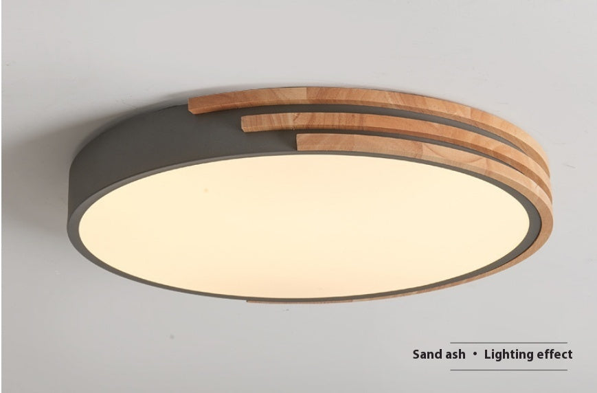Simple Macaron Lamp Bedroom Led Ceiling Lamp