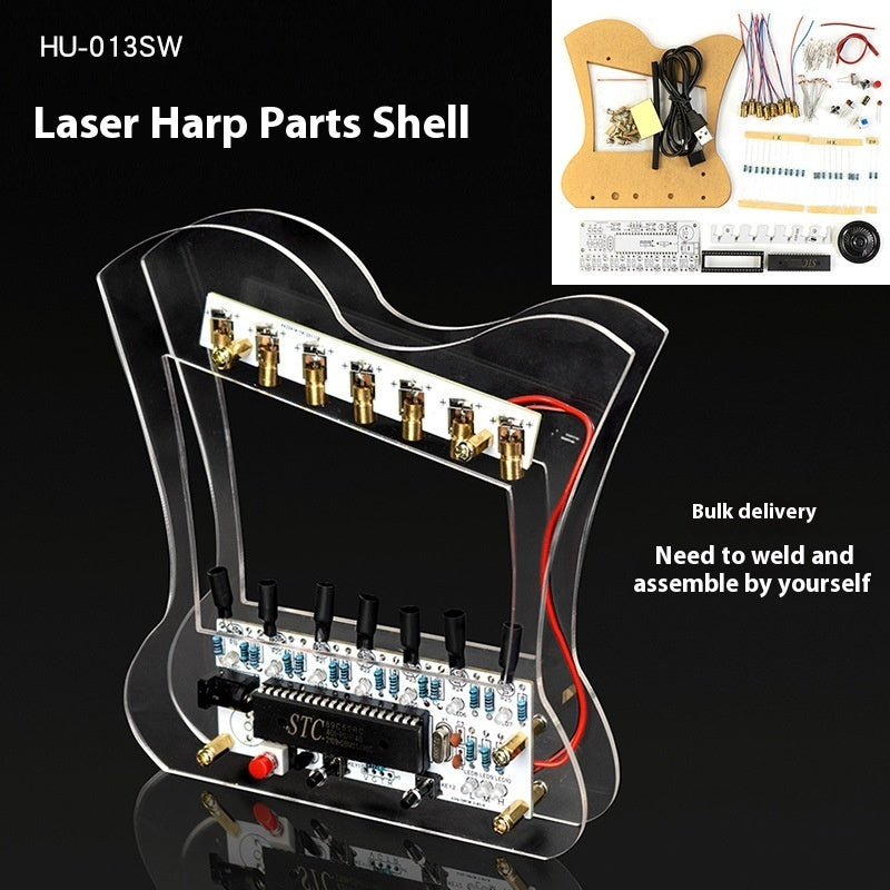 51 Single Chip Laser Electronic Keyboard Electronic Manufacturing Kit - Prime Warehouse