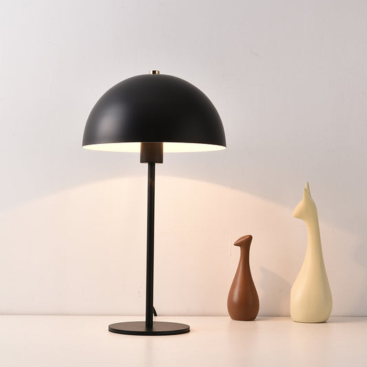 Mushroom Table Lamp Hat Bedroom Bedside Creative Iron LED Table Lamp - Prime Warehouse