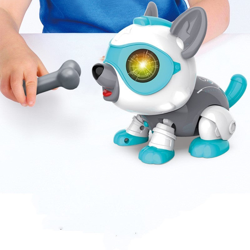 Children's Voice-activated Touch-sensing Electronic Robot Dog - Prime Warehouse