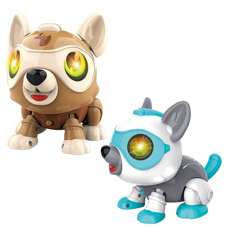Children's Voice-activated Touch-sensing Electronic Robot Dog - Prime Warehouse