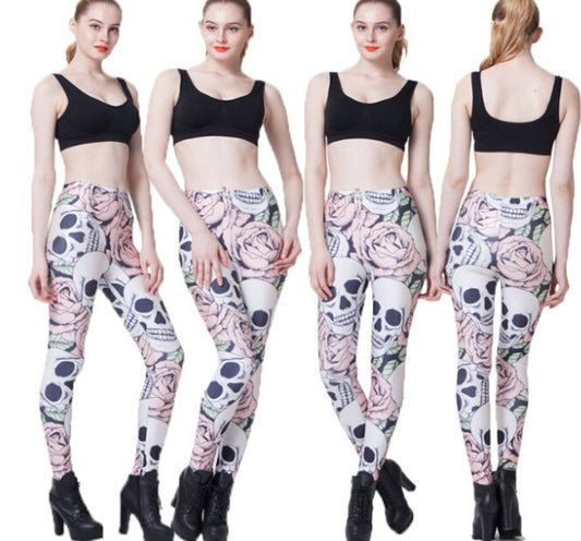 Skull leggings - Prime Warehouse