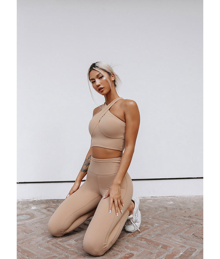 Women's Yoga Wear Vest Sports Bra Underwear - Prime Warehouse