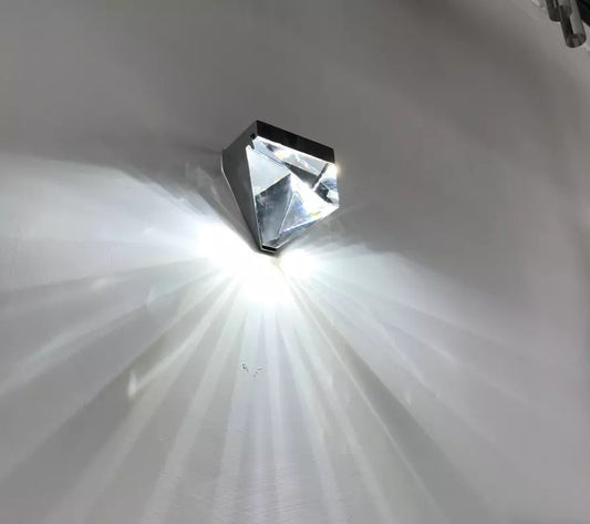 LED Crystal Wall Lamp Modern Minimalist Personality Background Decorative Wall Lamp - Prime Warehouse