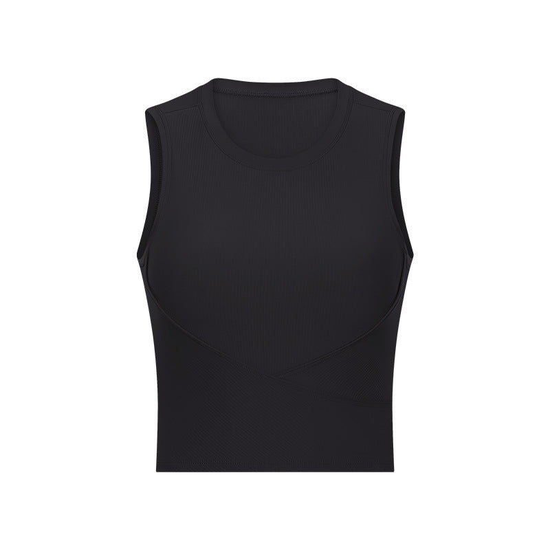 New Style Yoga Wear Threaded Sports Top - Prime Warehouse
