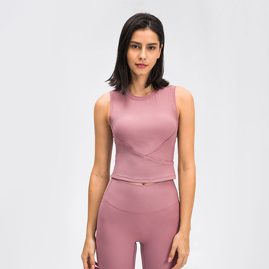New Style Yoga Wear Threaded Sports Top - Prime Warehouse