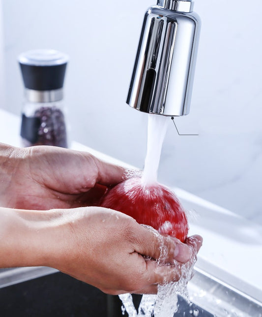 Intelligent sensor water saver kitchen hot and cold water faucet