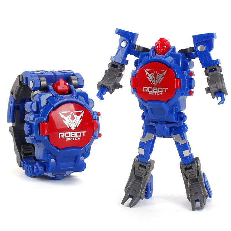Deformation robot electronic watch King Kong toy - Prime Warehouse