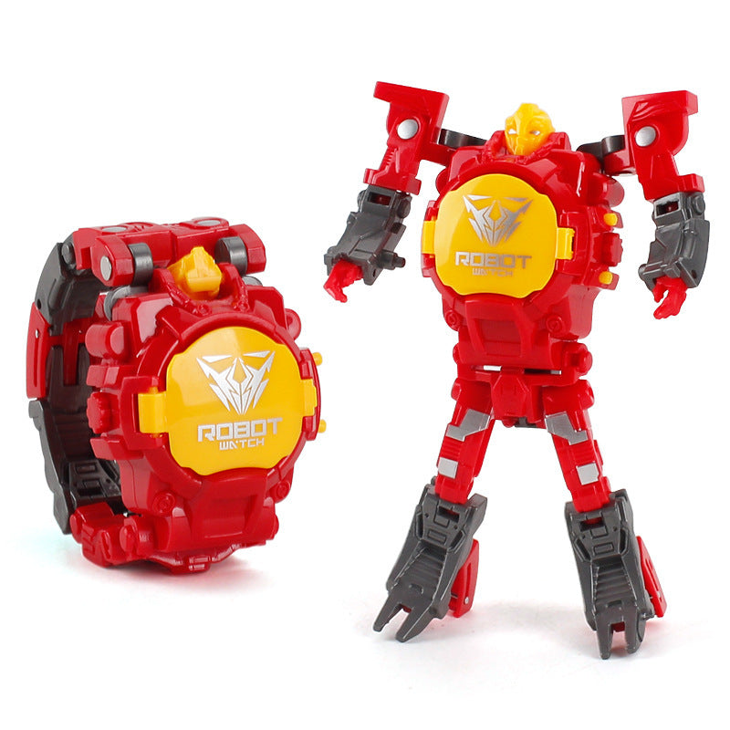 Deformation robot electronic watch King Kong toy - Prime Warehouse