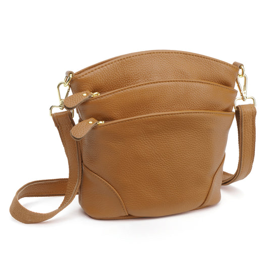 Women's Multi-purpose Genuine Leather Crossbody Bag