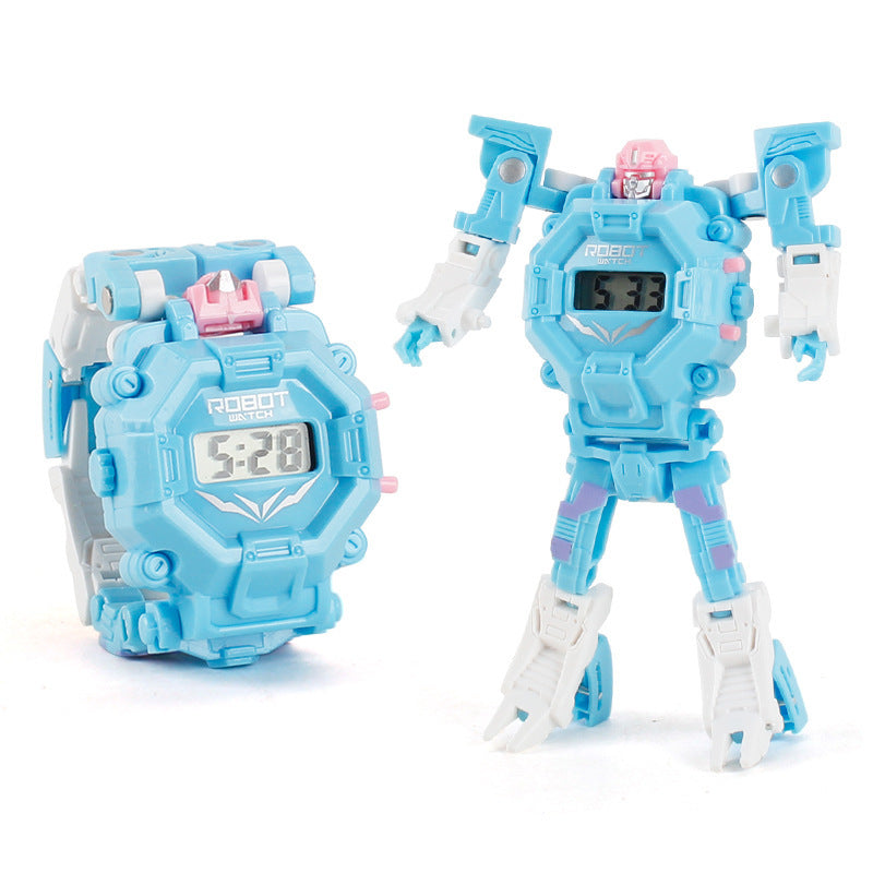 Deformation robot electronic watch King Kong toy - Prime Warehouse
