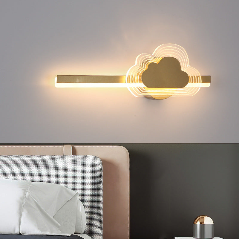 Modern Led Corridor Aisle Hallway Lamp Bedroom Bedside Wall Lamp - Prime Warehouse