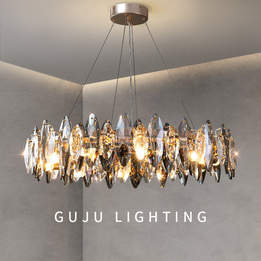 Living Room Light Luxury Crystal Modern Minimalist Chandelier - Prime Warehouse