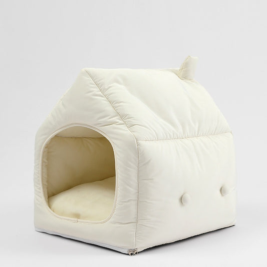 Cozy Winter Warm Kennel Cat Mat Detachable