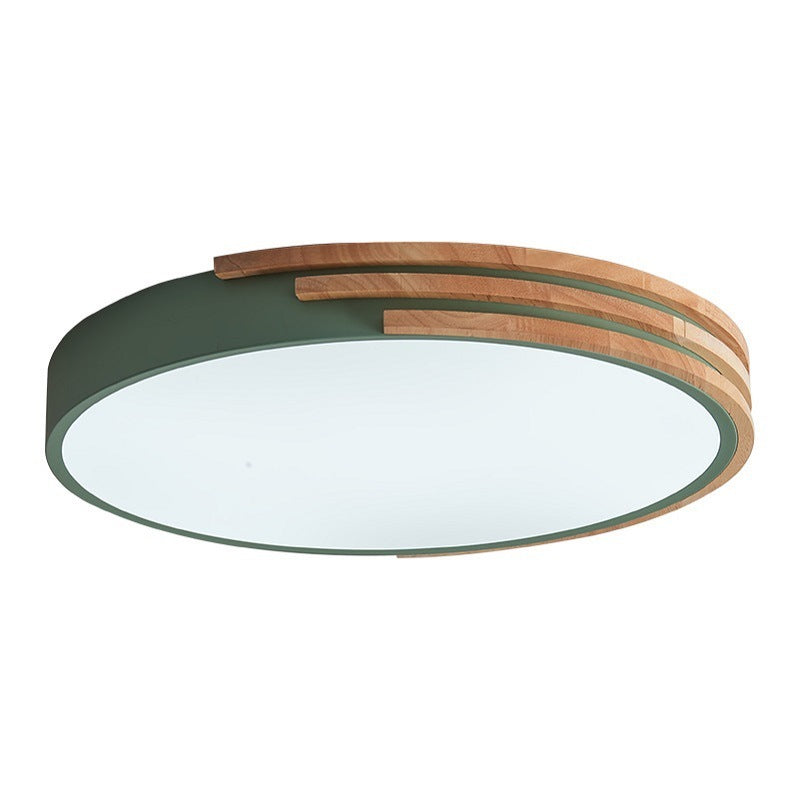 Simple Macaron Lamp Bedroom Led Ceiling Lamp