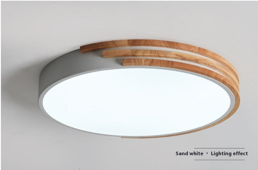 Simple Macaron Lamp Bedroom Led Ceiling Lamp
