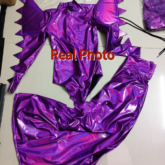 Velociraptor Costume Sexy Bar Dance Costume - Prime Warehouse