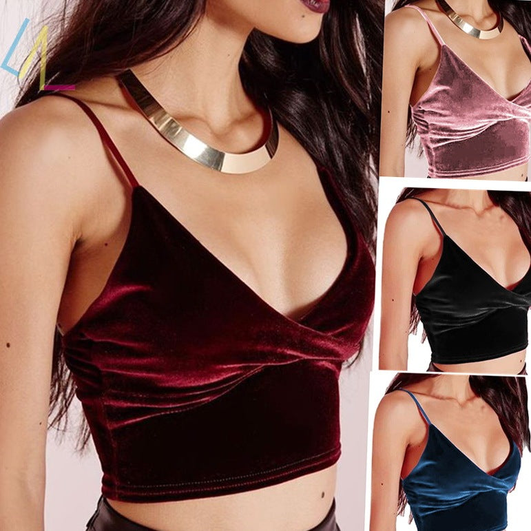 Sexy Top Summer Crop Tube Top Women Camis Shirt Tank Fitness - Prime Warehouse