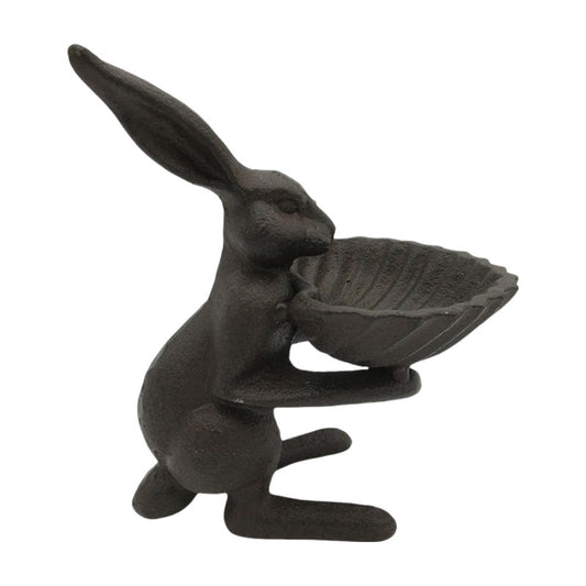 European And American Gardening Rabbit Bird Food Pot Crafts Garden Home Villa Ornaments - Prime Warehouse